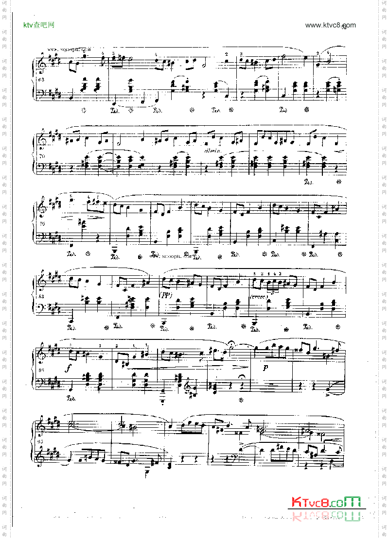 玛祖卡OP.50Nr3键盘类钢琴