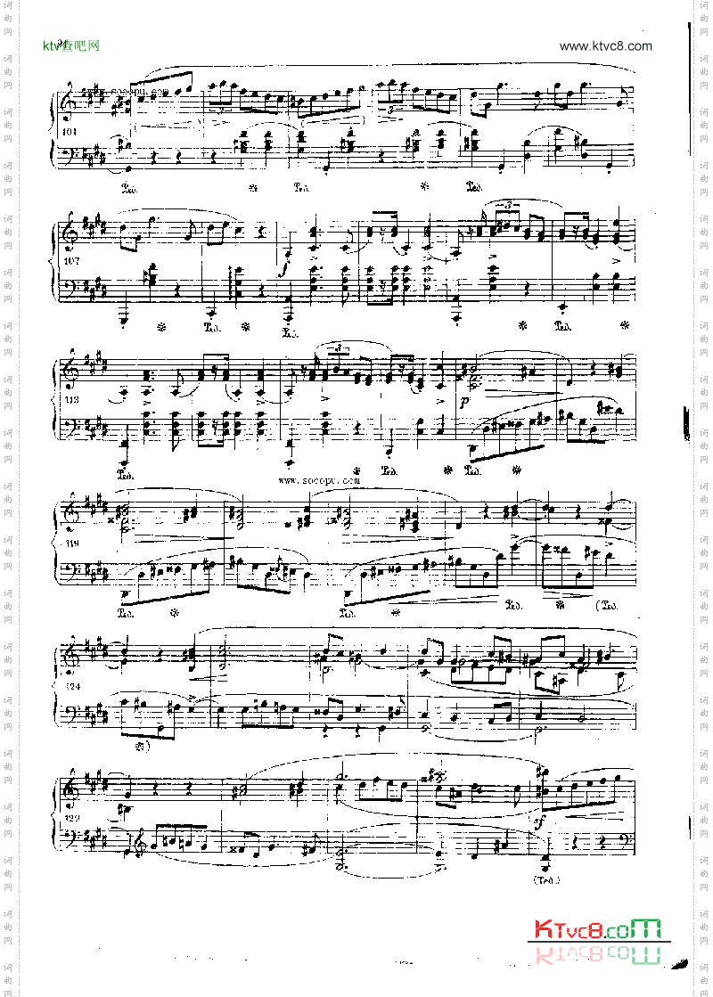 玛祖卡OP.50Nr3键盘类钢琴