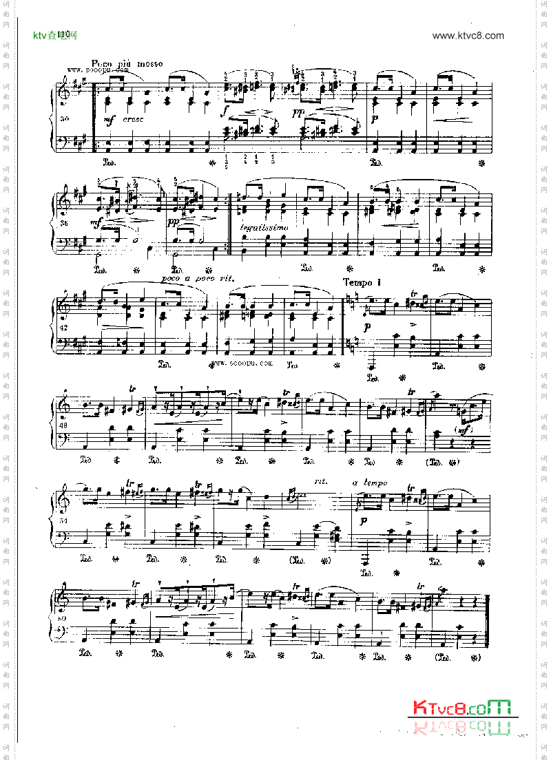 玛祖卡OP.68Nr2键盘类钢琴