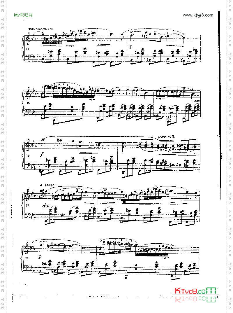 夜曲OP.9Nr2键盘类钢琴