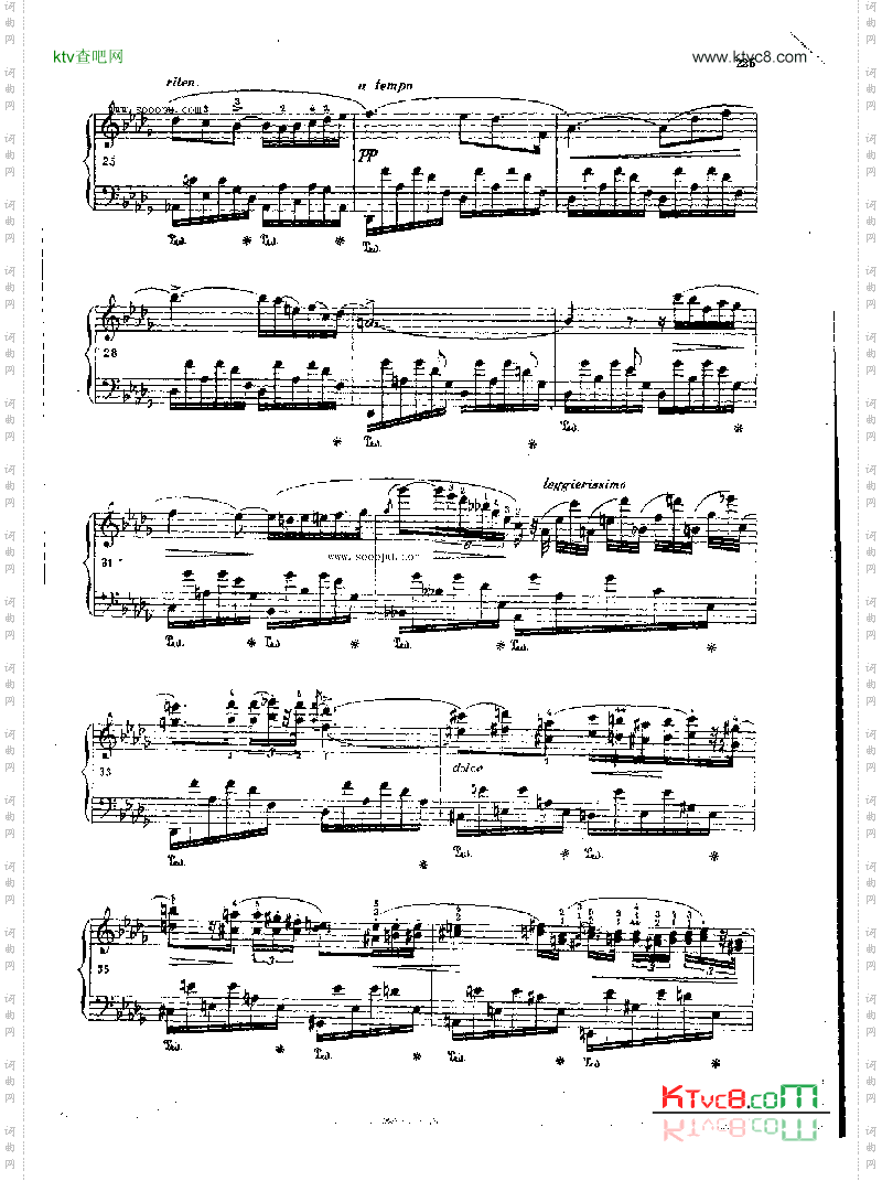 夜曲OP.27Nr2键盘类钢琴