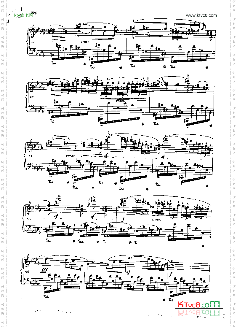 夜曲OP.27Nr2键盘类钢琴