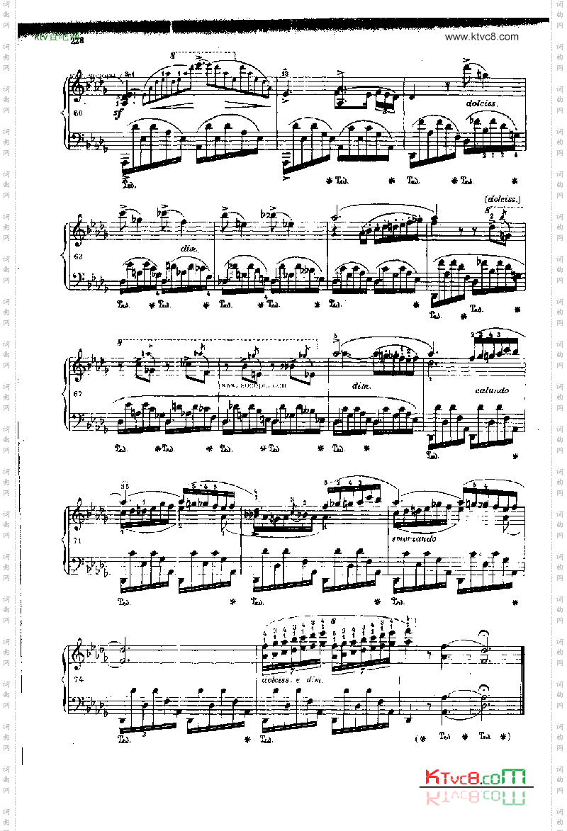 夜曲OP.27Nr2键盘类钢琴