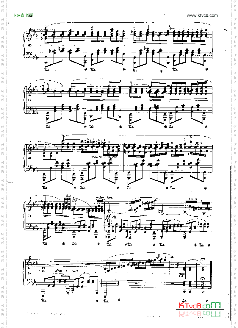 夜曲OP.48Nr1键盘类钢琴