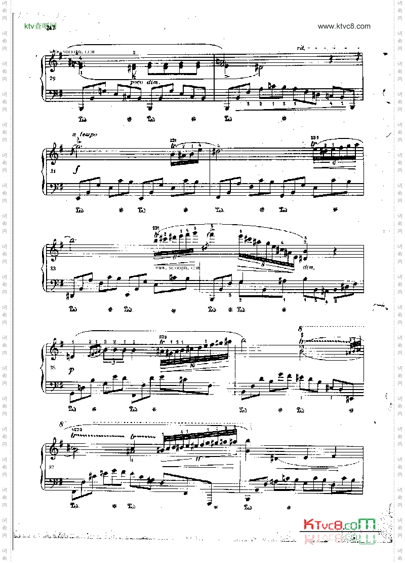 夜曲OP.72Nr1键盘类钢琴