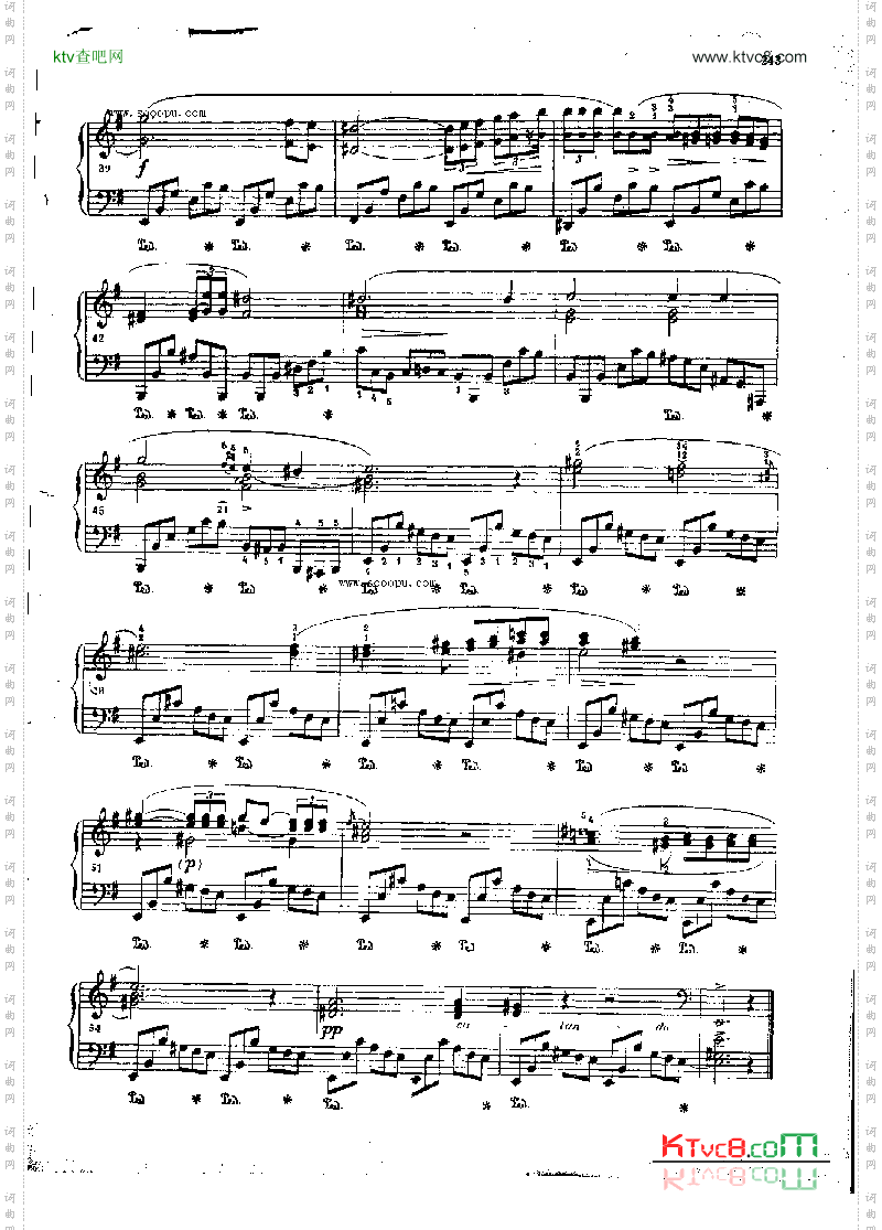 夜曲OP.72Nr1键盘类钢琴