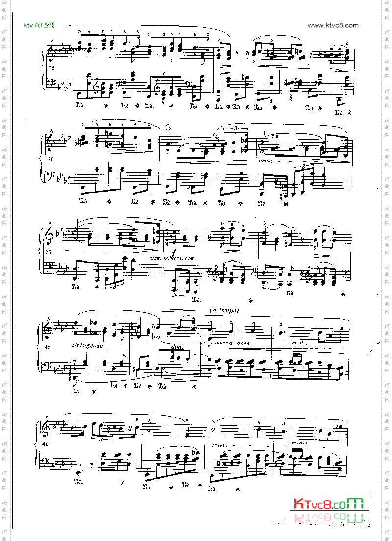 波洛涅兹幻想曲OP.61键盘类钢琴