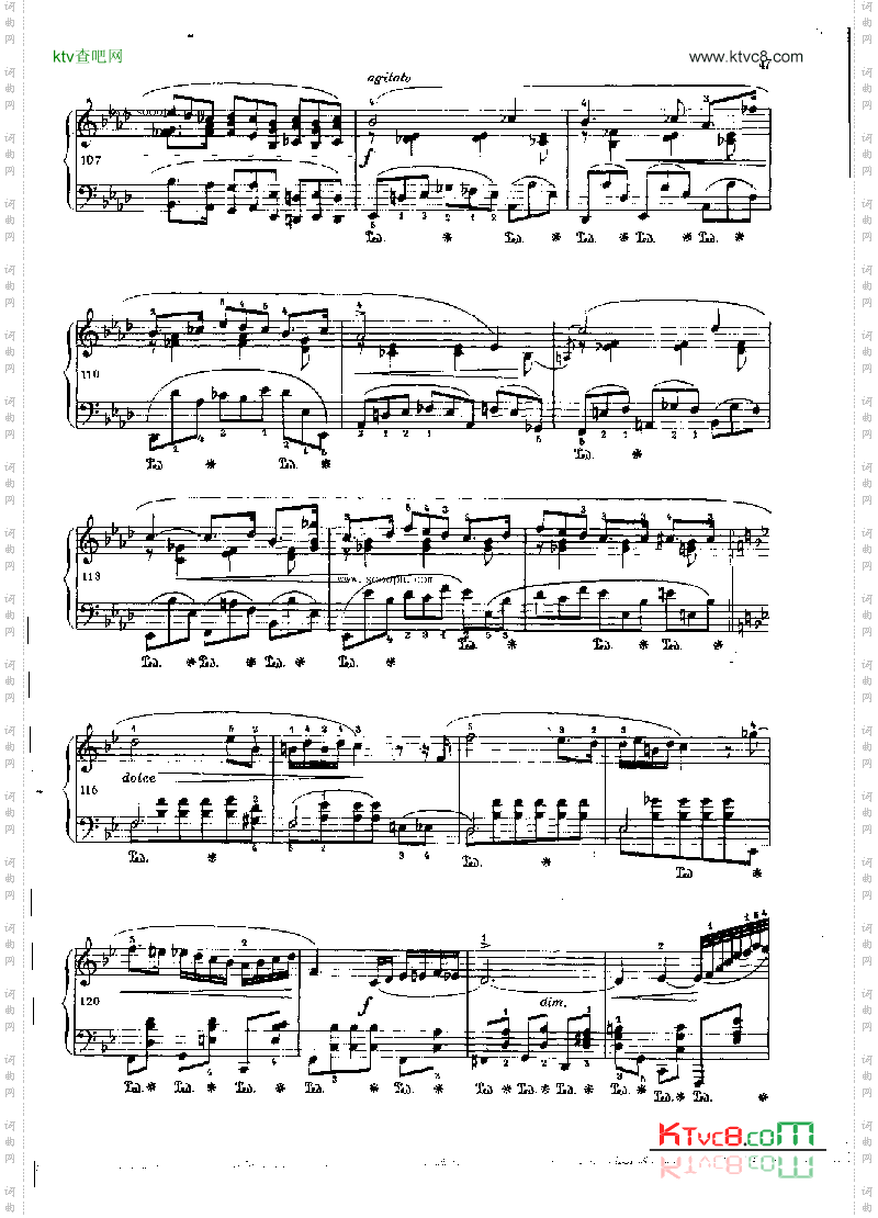 波洛涅兹幻想曲OP.61键盘类钢琴