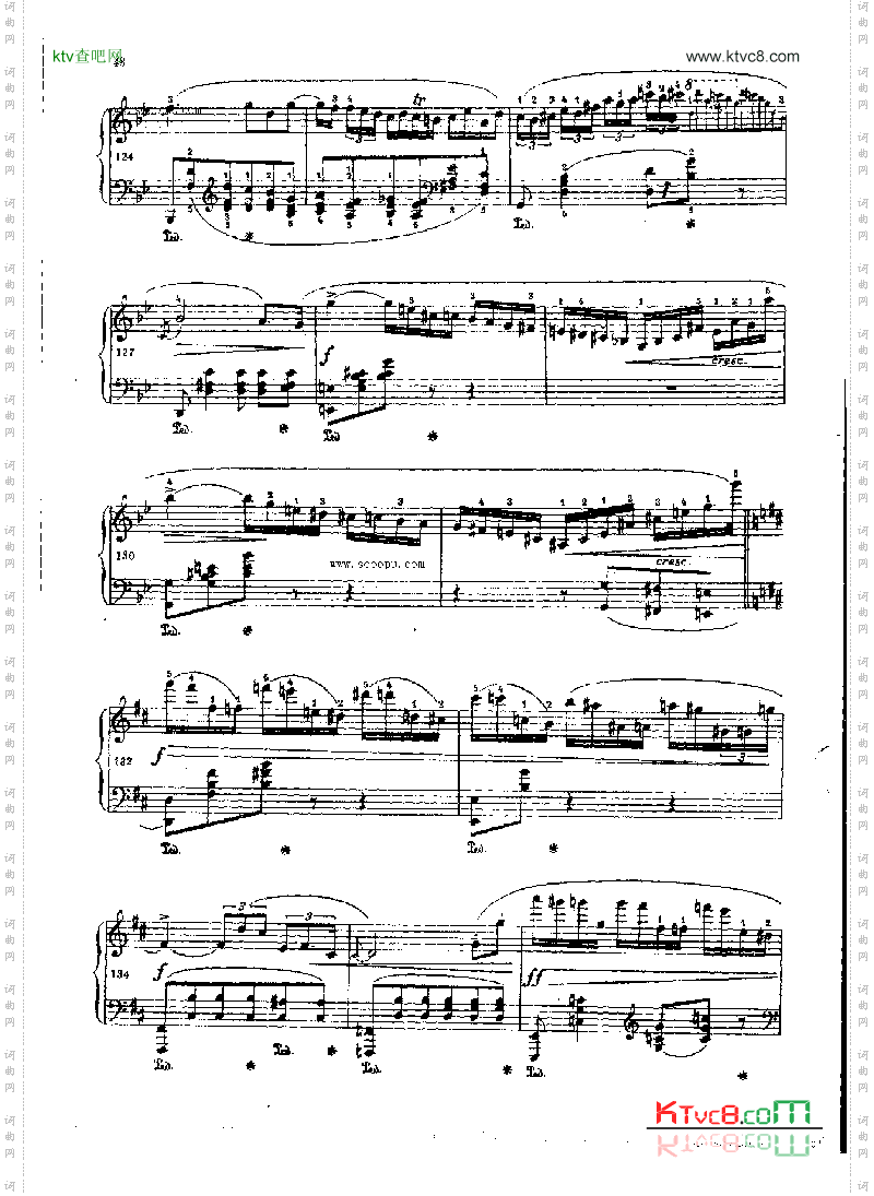 波洛涅兹幻想曲OP.61键盘类钢琴