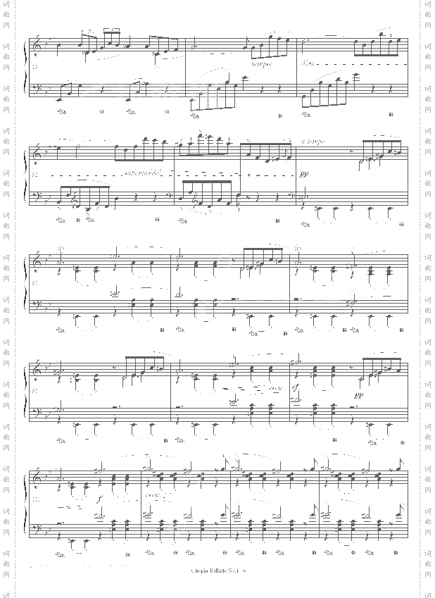 第一叙事曲-BalladeNo.1