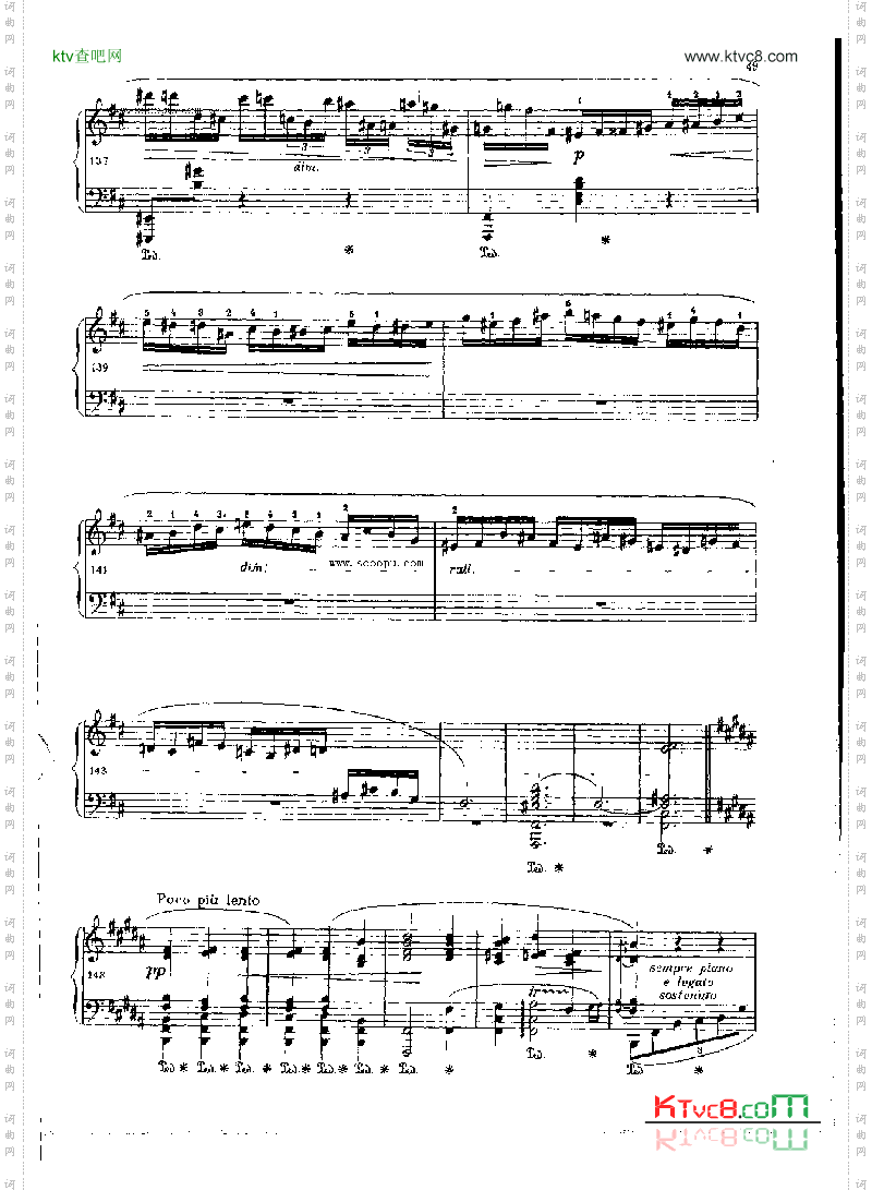 波洛涅兹幻想曲OP.61键盘类钢琴