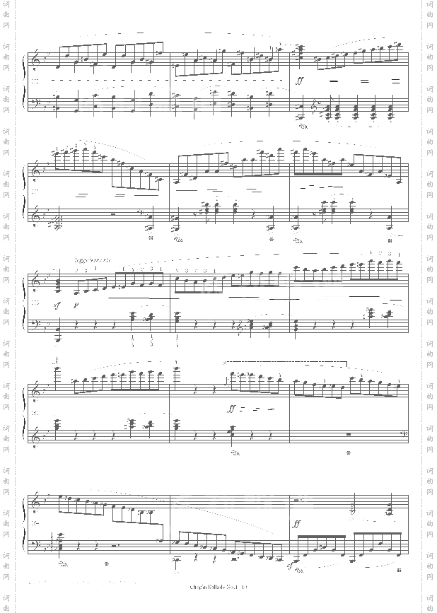 第一叙事曲-BalladeNo.1