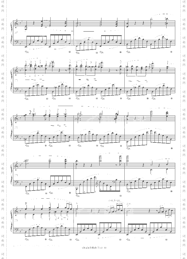 第一叙事曲-BalladeNo.1