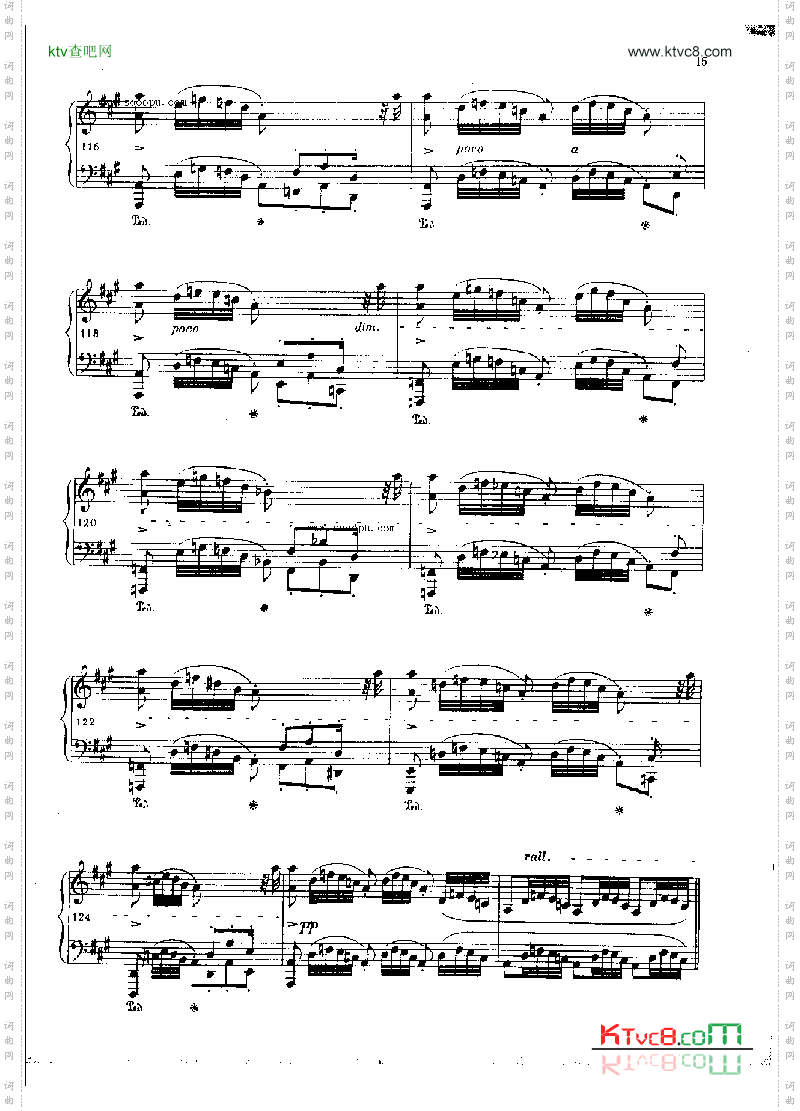 波洛涅兹OP.44键盘类钢琴