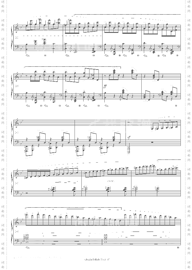 第一叙事曲-BalladeNo.1