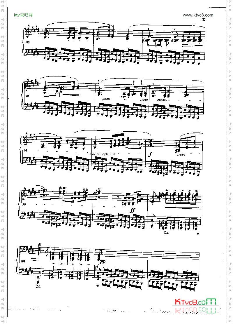 波洛涅兹OP.53键盘类钢琴