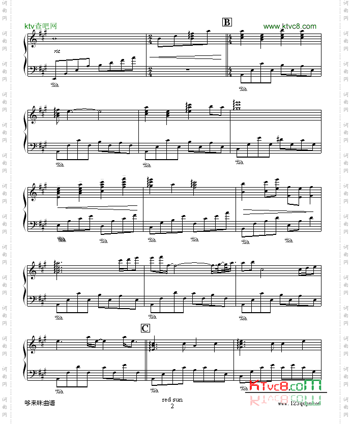 太阳最红,毛主席最亲-克莱德曼