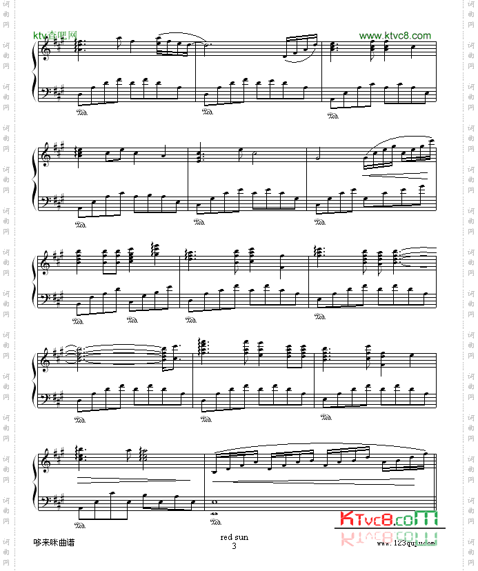 太阳最红,毛主席最亲-克莱德曼