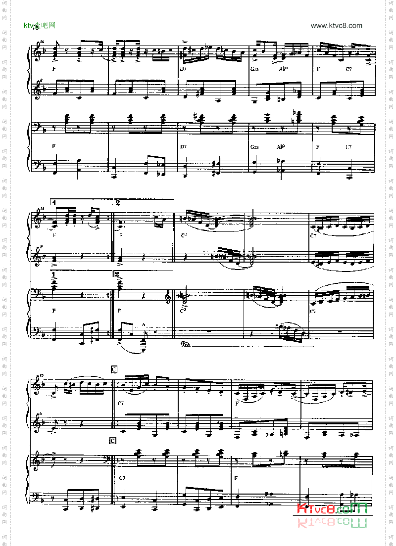 旧口袋雷格泰姆键盘类钢琴