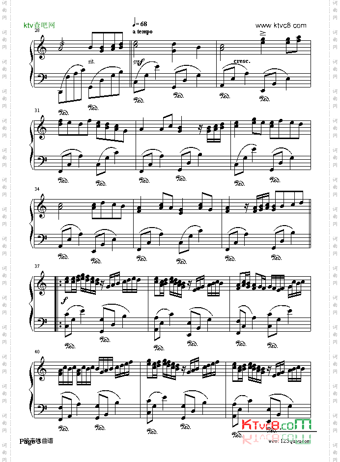 Canonwithpiano-帕赫贝尔-Pachelbel