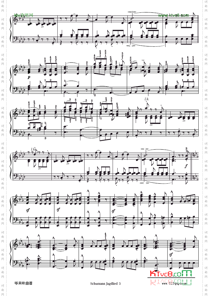 Waldscenenop.82-舒曼