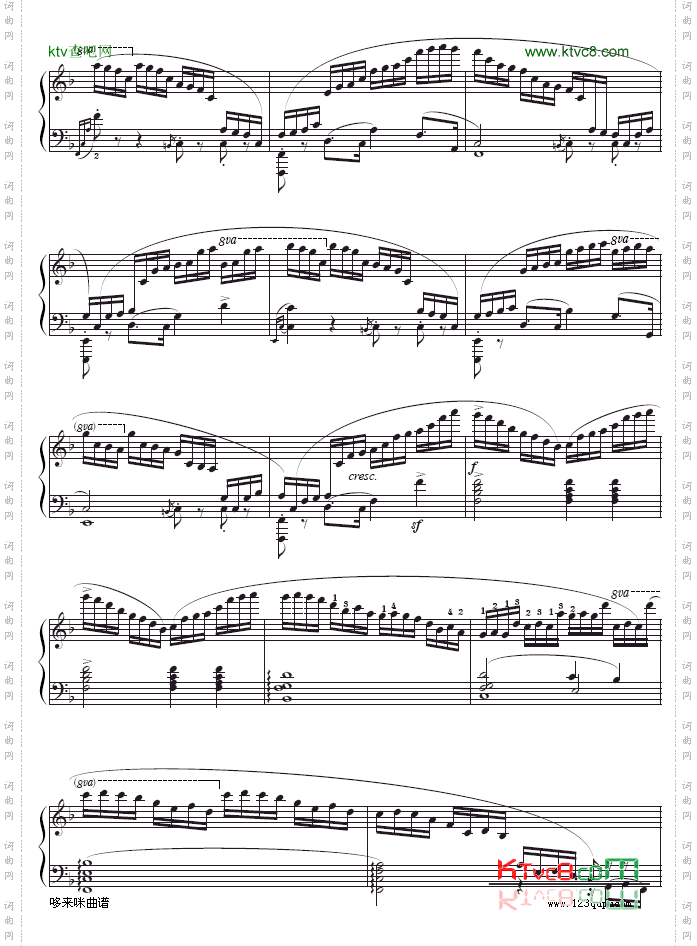 第八练习曲-EtudeOp.10-8-肖邦
