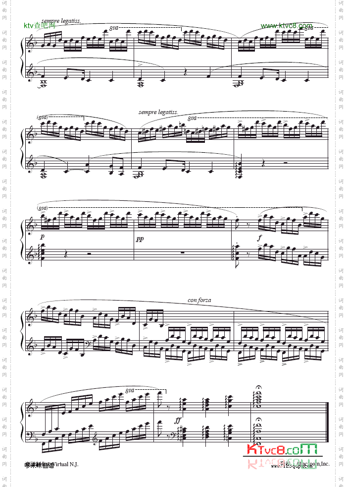 第八练习曲-EtudeOp.10-8-肖邦