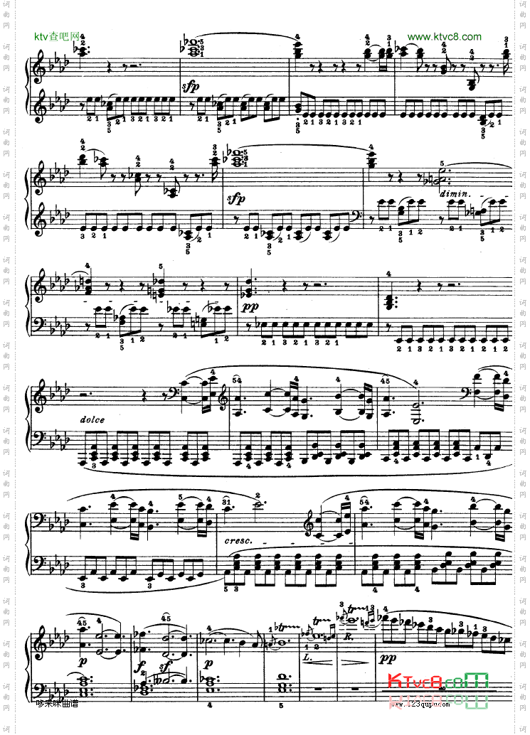 热情奏鸣曲-作品57号第二十三钢琴奏鸣曲-贝多芬