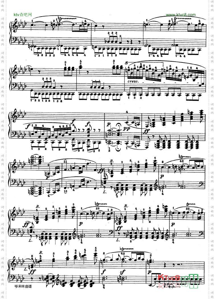 热情奏鸣曲-作品57号第二十三钢琴奏鸣曲-贝多芬