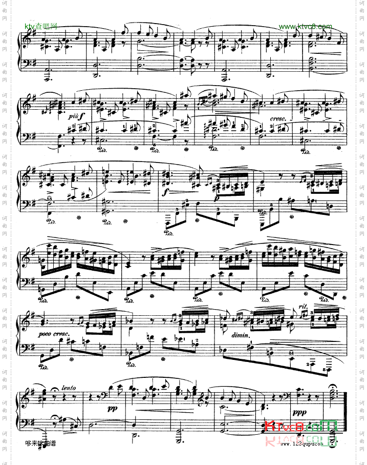 G大调夜曲作品37号NO.2-肖邦