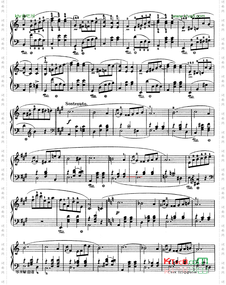 a小调圆舞曲作品34-2号-肖邦