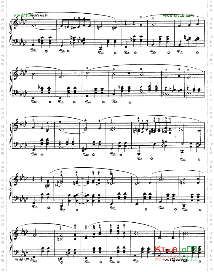 降A大调圆舞曲作品42-肖邦