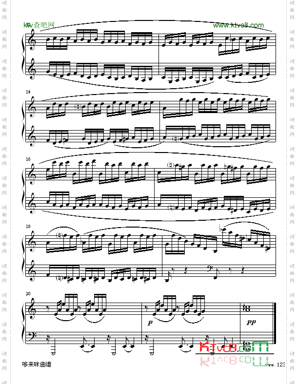 60首钢琴练习曲NO.1-克拉莫