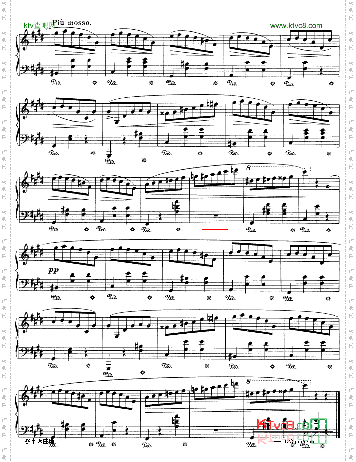 钢琴圆舞曲64-2-肖邦