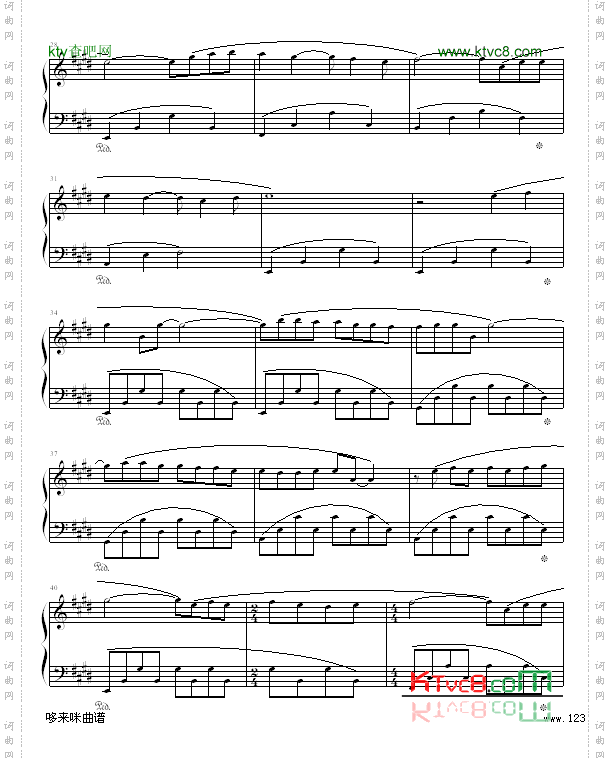 理查德钢琴曲杂集-克莱德曼