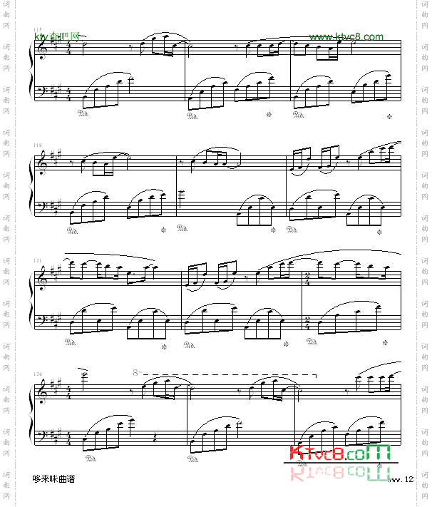 理查德钢琴曲杂集-克莱德曼