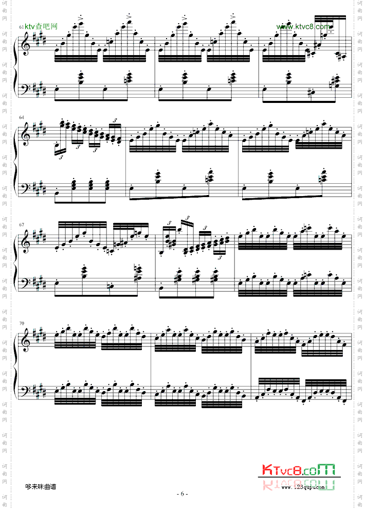 随想曲No.1-帕格尼尼