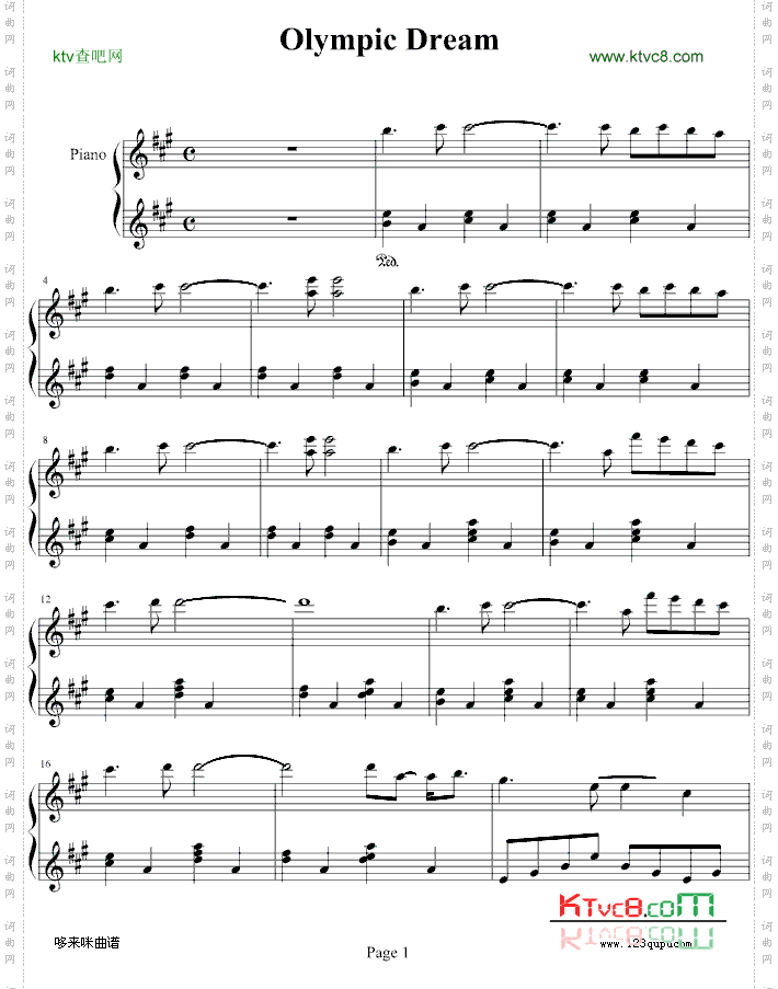 OlympicDream-马克西姆