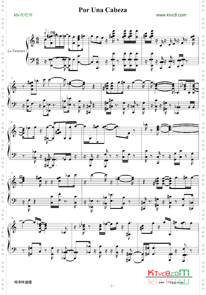 PorUnaCabeza-dengguobiao