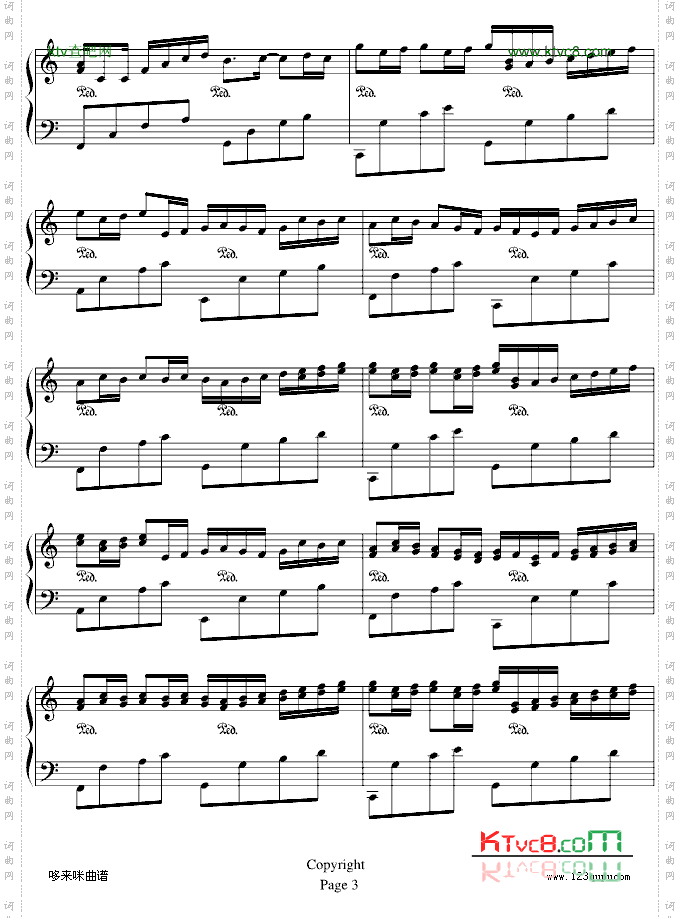 卡农-情感100%-帕赫贝尔-Pachelbel