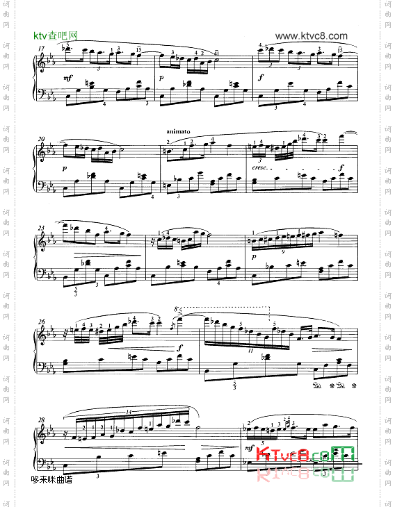 夜曲21号作品c小调遗作-肖邦