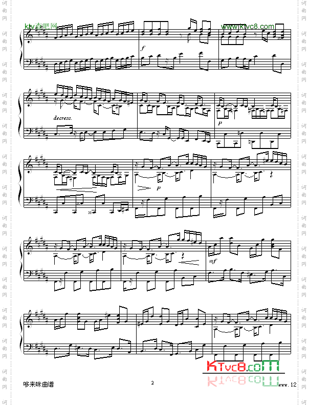 B大调练习曲-辛普森