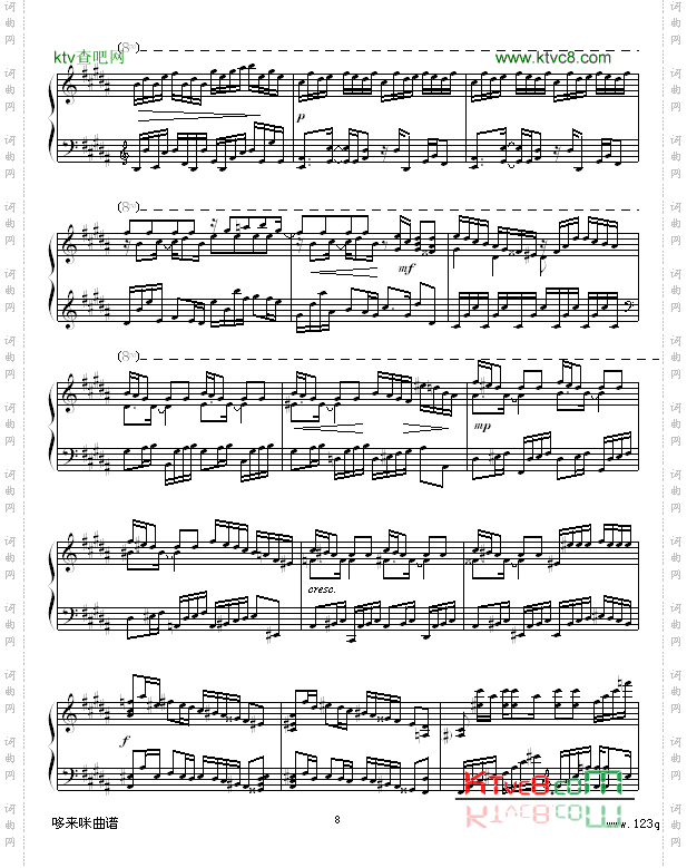 B大调练习曲-辛普森