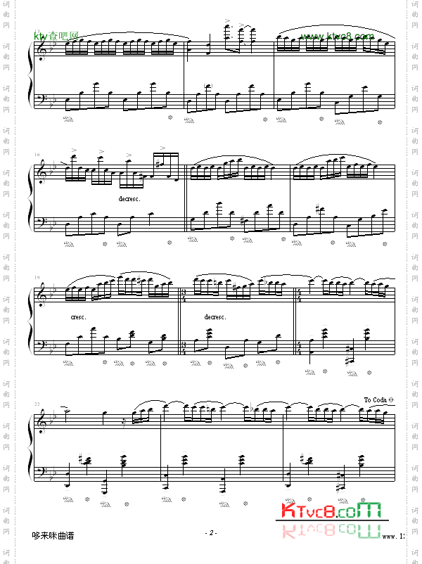 第二号奏鸣曲-我的父亲-克莱德曼