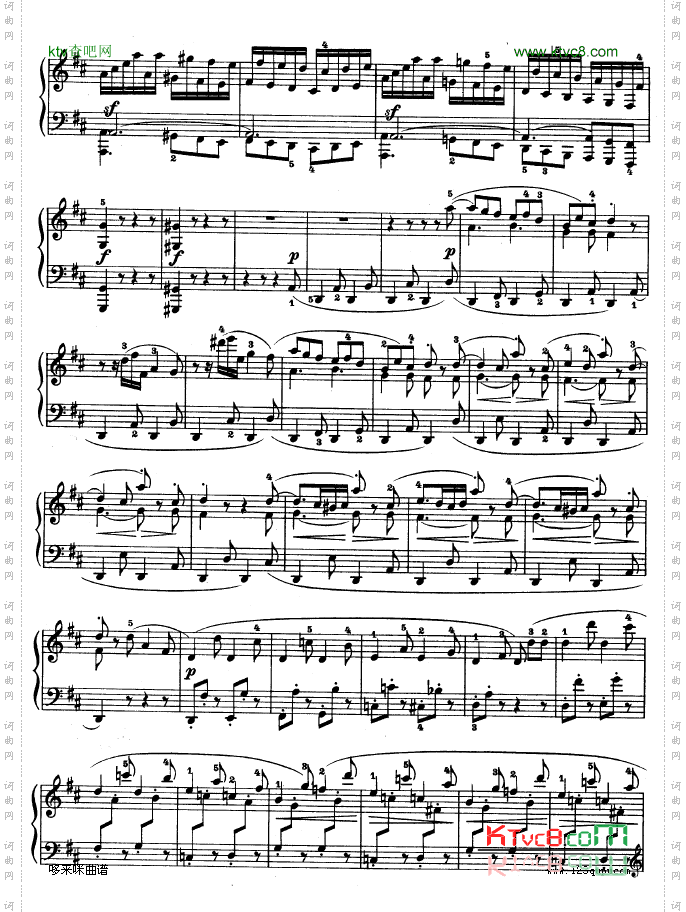 第十五钢琴奏鸣曲-Op.28-贝多芬