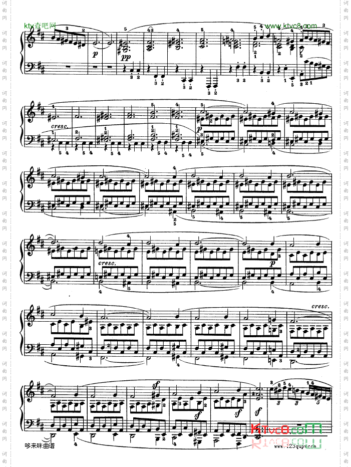 第十五钢琴奏鸣曲-Op.28-贝多芬