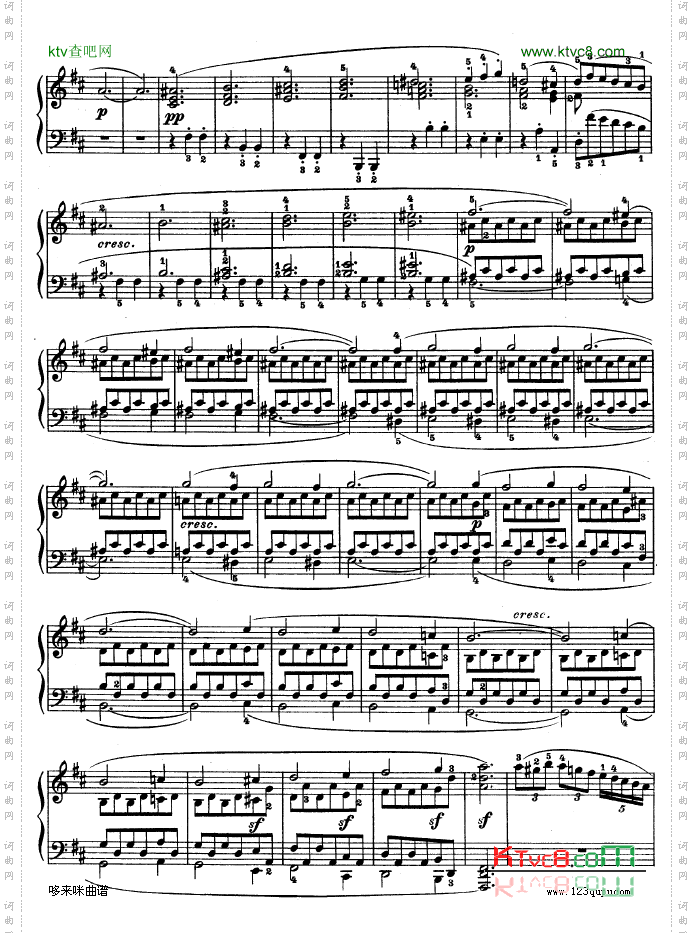 第十五钢琴奏鸣曲-Op.28-贝多芬