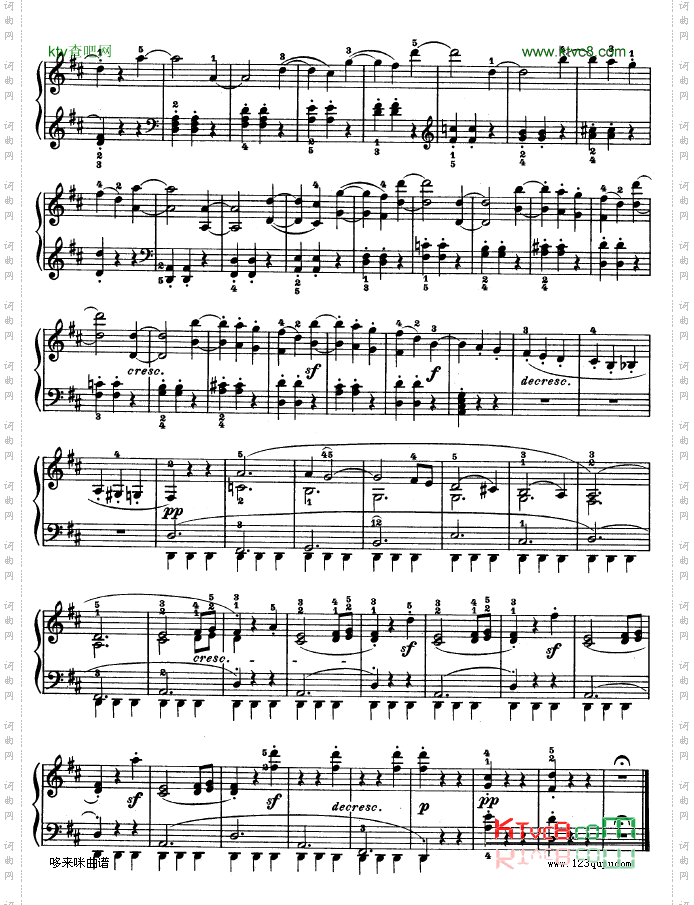 第十五钢琴奏鸣曲-Op.28-贝多芬