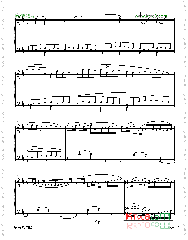 D大调卡农原版-帕赫贝尔-Pachelbel