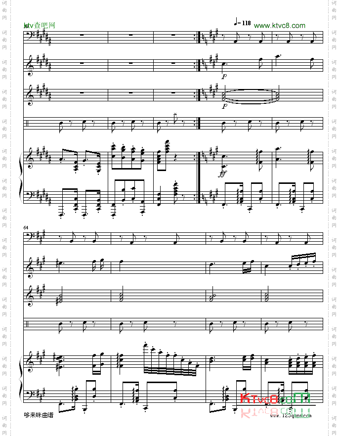 匈牙利舞曲5-改编，有乐队-勃拉姆斯